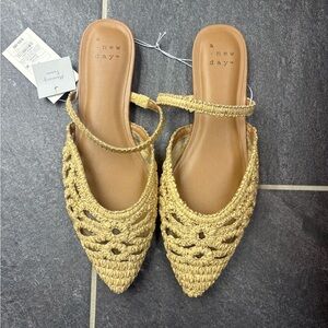 A New Day Women's Beige Espadrille Flats